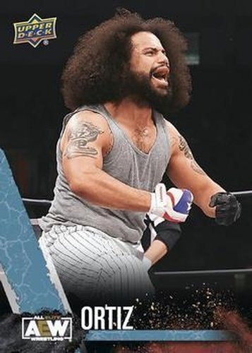 #30 Ortiz - 2021 Upper Deck AEW Wrestling