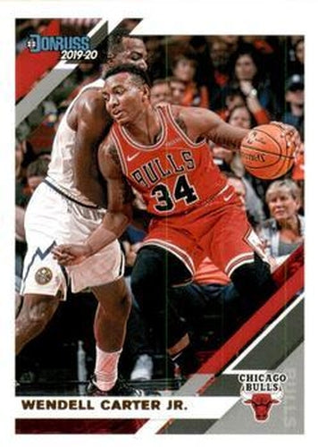 #30 Wendell Carter Jr. - Chicago Bulls - 2019-20 Donruss Basketball