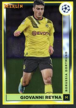 #30 Giovanni Reyna - Borussia Dortmund - 2022-23 Merlin Chrome UEFA Club Competitions Soccer
