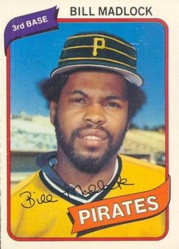 #30 Bill Madlock - Pittsburgh Pirates - 1980 O-Pee-Chee Baseball