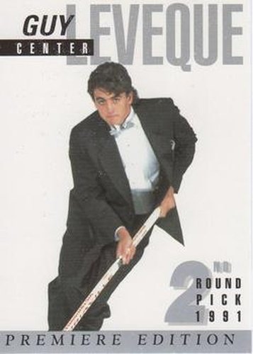 #30 Guy Leveque - 1991 Arena Draft Picks French Hockey