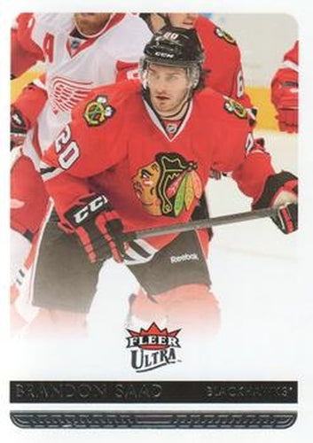 #30 Brandon Saad - Chicago Blackhawks - 2014-15 Ultra Hockey