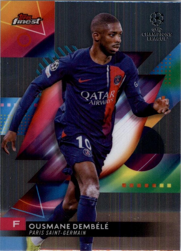 #30 Ousmane Dembele - Paris Saint-Germain - 2023-24 Finest UEFA Club Competitions Soccer