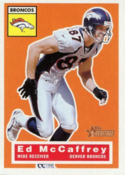#30 Ed McCaffrey - Denver Broncos - 2001 Topps Heritage Football