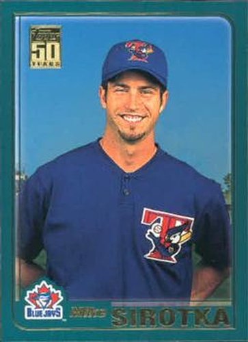 #T30 Mike Sirotka - Toronto Blue Jays - 2001 Topps Traded & Rookies Baseball