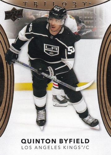 #30 Quinton Byfield - Los Angeles Kings - 2022-23 Upper Deck Trilogy Hockey