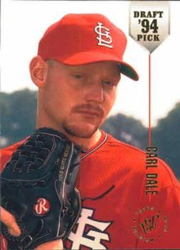 #30 Carl Dale - St. Louis Cardinals - 1994 Stadium Club Draft Picks Baseball