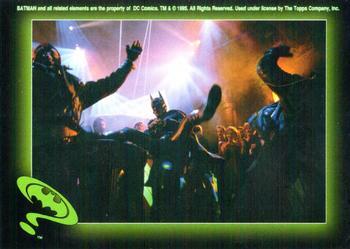 #30 Batman kicks - 1995 Topps Batman Forever Stickers