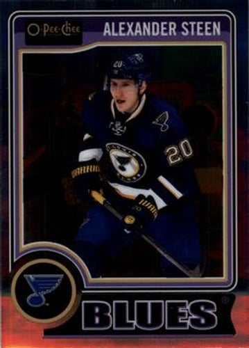 #30 Alexander Steen - St. Louis Blues - 2014-15 O-Pee-Chee Platinum Hockey