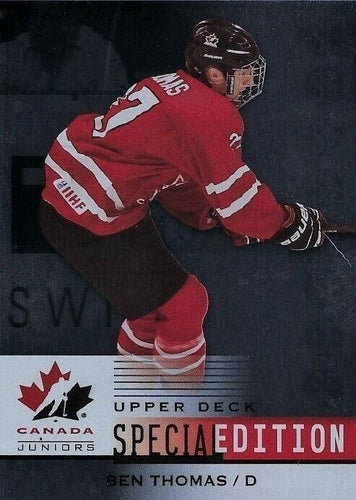 #SE-30 Ben Thomas - Canada - 2014 Upper Deck Team Canada Juniors - Special Edition Hockey