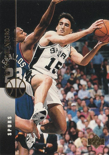 #30 Vinny Del Negro - San Antonio Spurs - 1994-95 Upper Deck Basketball