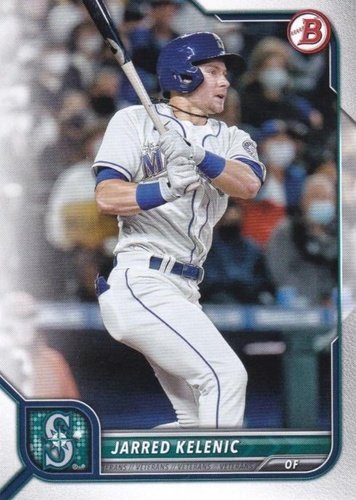 #30 Jarred Kelenic - Seattle Mariners - 2022 Bowman Baseball