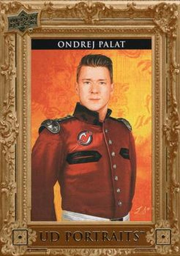 #P-30 Ondrej Palat - New Jersey Devils - 2023-24 Upper Deck - UD Portraits Hockey