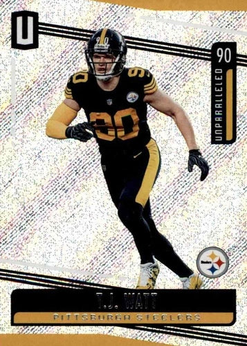 #30 T.J. Watt - Pittsburgh Steelers - 2019 Panini Unparalleled Football