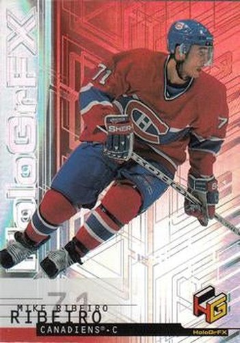 #30 Mike Ribeiro - Montreal Canadiens - 1999-00 Upper Deck HoloGrFX Hockey