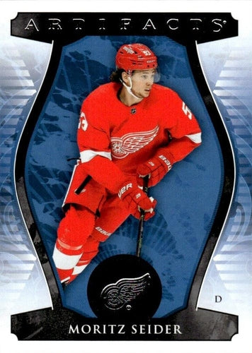 #30 Moritz Seider - Detroit Red Wings - 2023-24 Upper Deck Artifacts Hockey