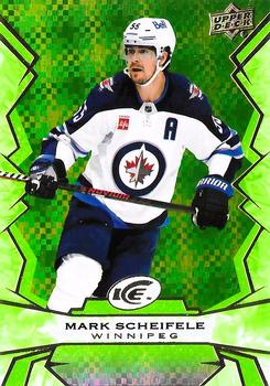 #30 Mark Scheifele - Winnipeg Jets - 2022-23 Upper Deck Ice - Green Hockey