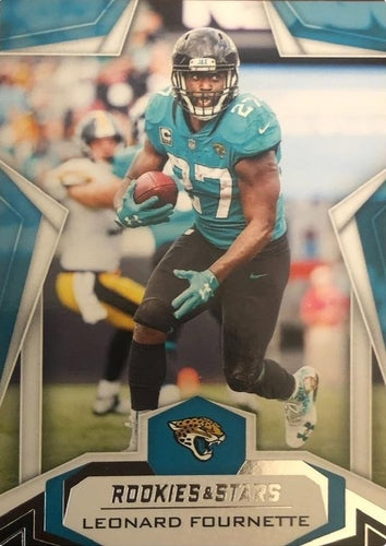 #30 Leonard Fournette - Jacksonville Jaguars - 2019 Panini Rookies & Stars Football