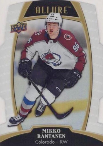 #30 Mikko Rantanen - Colorado Avalanche - 2019-20 Upper Deck Allure - White Rainbow Hockey
