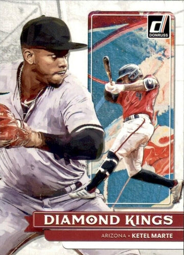 #30 Ketel Marte - Arizona Diamondbacks - 2022 Donruss Baseball