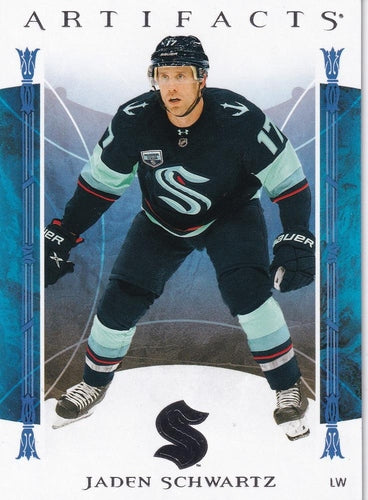 #30 Jaden Schwartz - Seattle Kraken - 2022-23 Upper Deck Artifacts Hockey