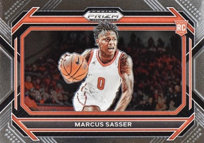 #30b Marcus Sasser - Houston Cougars - 2023 Panini Prizm Draft Picks Basketball