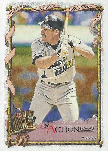 #30b Wade Boggs - Tampa Bay Devil Rays - 2023 Topps Allen & Ginter Baseball