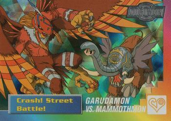 #30of32 Garudamon vs. Mamothmon - 2000 Upper Deck Digimon Series 2 - Silver Foil