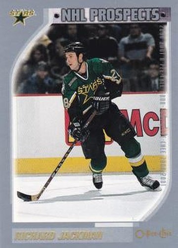 #310 Richard Jackman - Dallas Stars - 2000-01 O-Pee-Chee Hockey