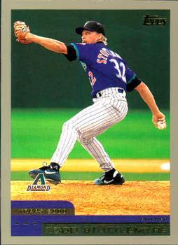 #310 Todd Stottlemyre - Arizona Diamondbacks - 2000 Topps Baseball