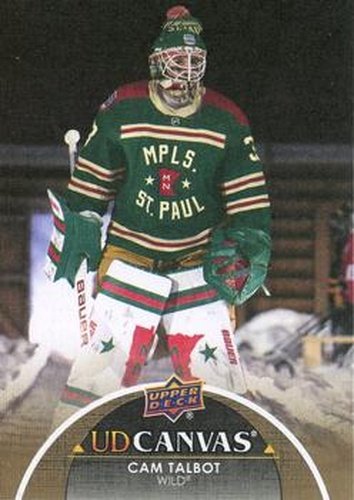 #C310 Cam Talbot - Minnesota Wild - 2021-22 Upper Deck - UD Canvas Hockey