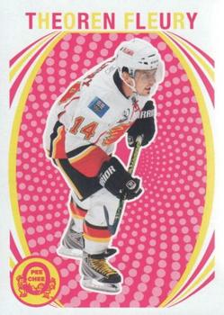 #310 Theoren Fleury - Calgary Flames - 2013-14 O-Pee-Chee - Retro Hockey