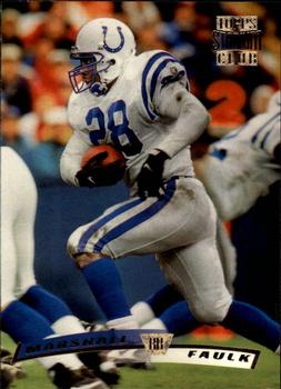 #310 Marshall Faulk - Indianapolis Colts - 1996 Stadium Club Football