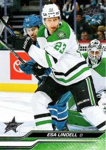 #310 Esa Lindell - Dallas Stars -2023-24 Upper Deck Hockey
