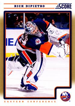 #310 Rick DiPietro - New York Islanders - 2012-13 Score - Gold Rush Hockey