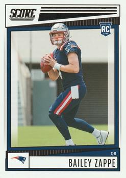 #310 Bailey Zappe - New England Patriots - 2022 Score Football