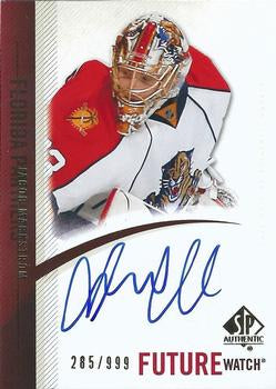 #310 Jacob Markstrom - Florida Panthers - 2010-11 SP Authentic Hockey
