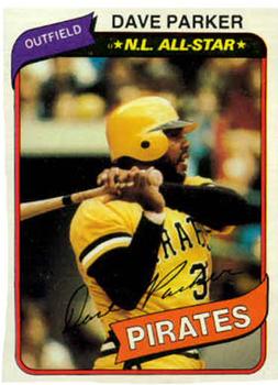 #310 Dave Parker - Pittsburgh Pirates - 1980 Topps Baseball