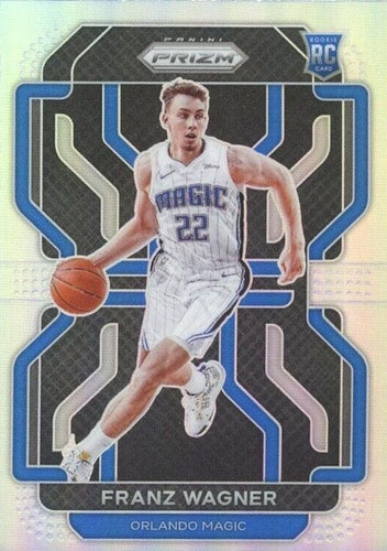 #310 Franz Wagner - Orlando Magic - 2021-22 Panini Prizm - Silver Basketball