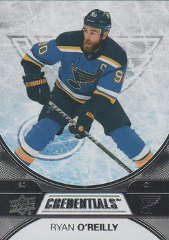 #17 Ryan O'Reilly - St. Louis Blues - 2021-22 Upper Deck Credentials Hockey