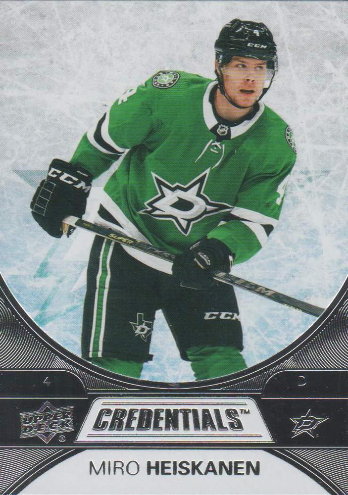 #29 Miro Heiskanen - Dallas Stars - 2021-22 Upper Deck Credentials Hockey