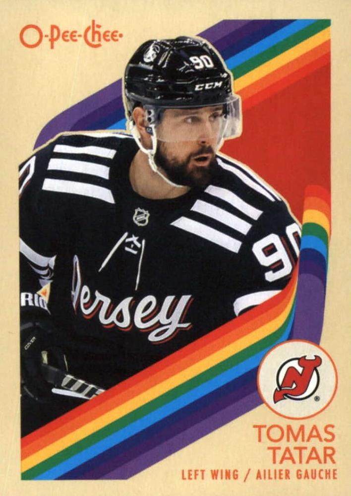 #311 Tomas Tatar - New Jersey Devils - 2023-24 O-Pee-Chee - Retro Hockey