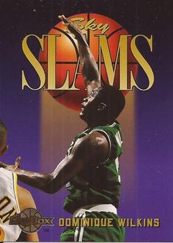 #311 Dominique Wilkins - Boston Celtics - 1994-95 SkyBox Premium Basketball