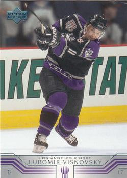 #311 Lubomir Visnovsky - Los Angeles Kings - 2001-02 Upper Deck Hockey