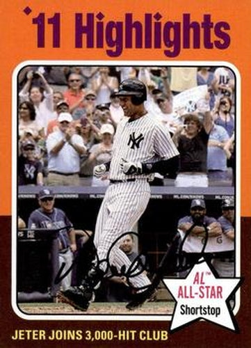 #311 Derek Jeter - New York Yankees - 2019 Topps Archives Baseball
