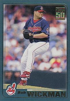 #311 Bob Wickman - Cleveland Indians - 2001 Topps Baseball