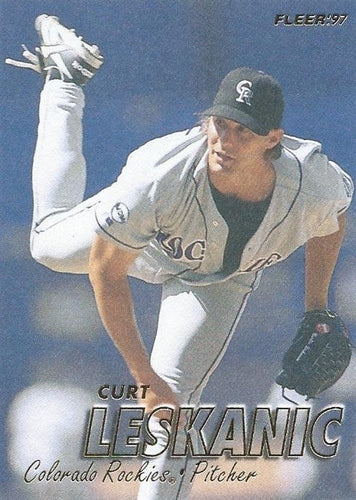 #311 Curt Leskanic - Colorado Rockies - 1997 Fleer Baseball
