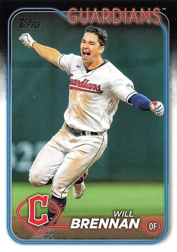 #311 Will Brennan - Cleveland Guardians - 2024 Topps Baseball