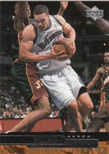 #311 Aaron Williams - Washington Wizards - 1999-00 Upper Deck Basketball