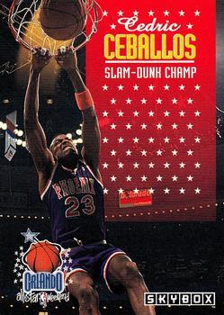 #311 Cedric Ceballos - Phoenix Suns - 1992-93 SkyBox Basketball